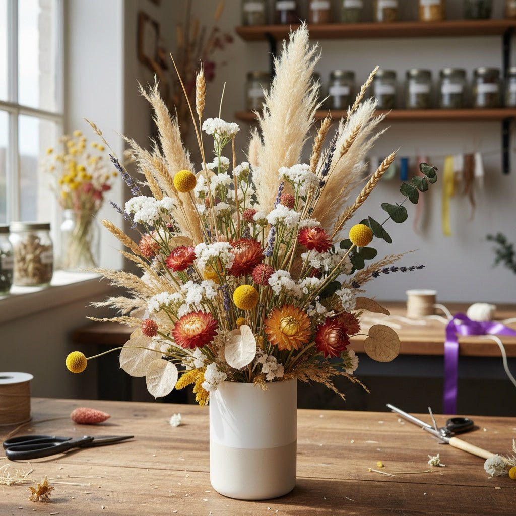 Dried Flower Arrangement Workshop - Flowers & Plants Co