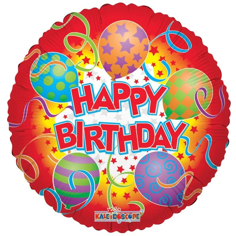 Happy Birthday Balloon (18inch)  Flowers & Plants Co
