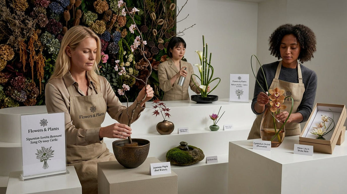 Ikebana — Japanese Flower Arranging - Flowers & Plants Co