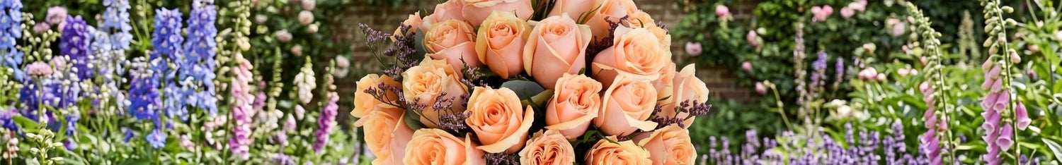 Flowers & Plants Co mono colour bouquet collection