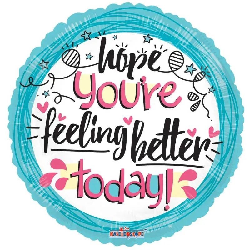 Get Well Balloon (18inch) - Flowers &amp; Plants Co