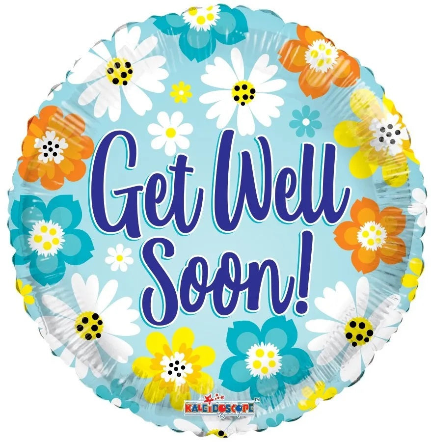 Get Well Balloon (18inch)  Flowers &amp; Plants Co