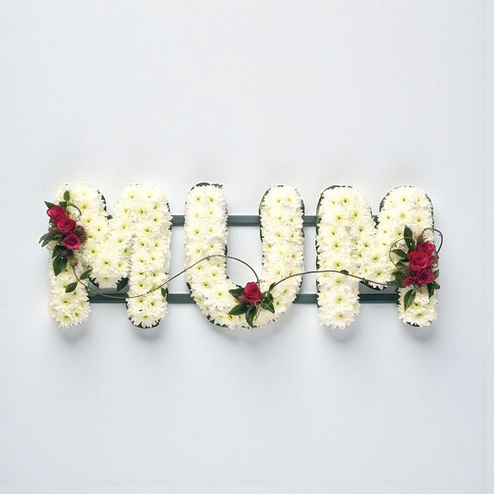 Mum Tribute Letters - Flowers &amp; Plants Co