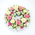 Pink and White Wreath - Flowers & Plants Co