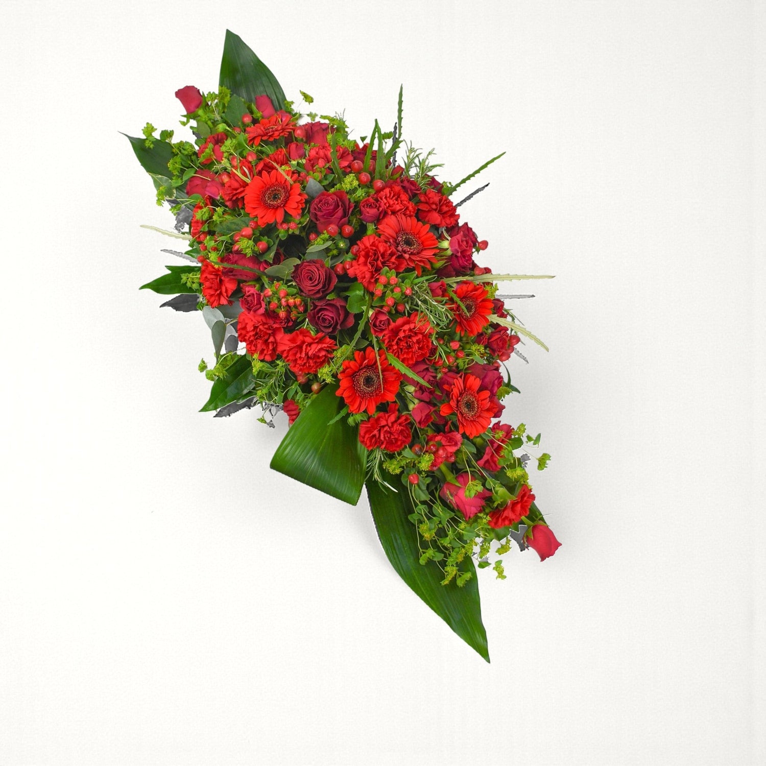 Red Double Ended Spray - Flowers &amp; Plants Co