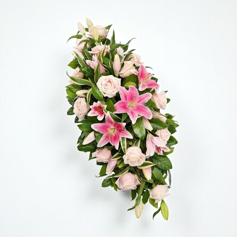Roses &amp; Lilies Double Ended Spray - Flowers &amp; Plants Co