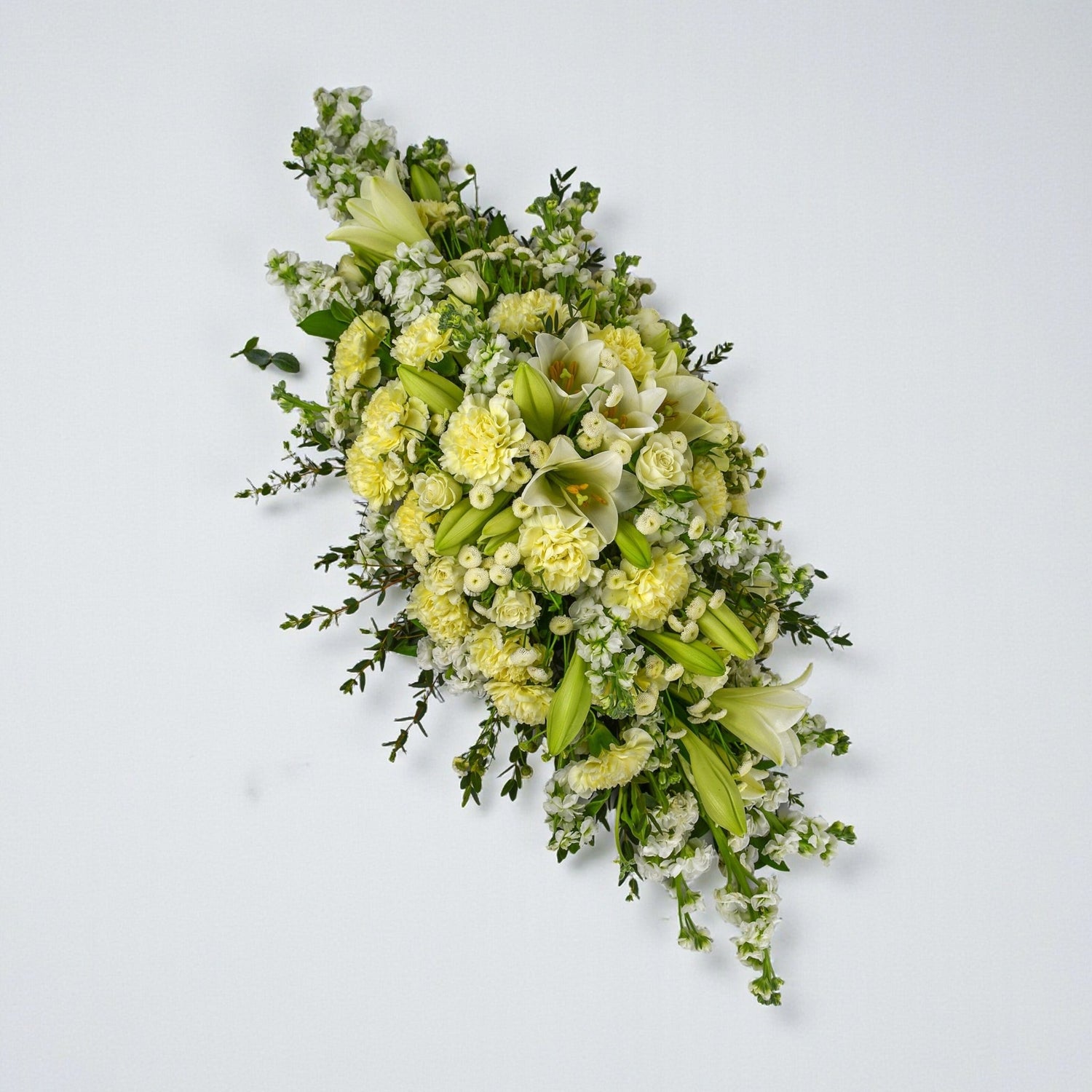 White Double Ended Spray - Flowers &amp; Plants Co