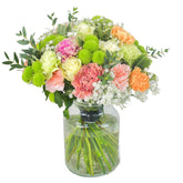 colourful bouquet in a vase