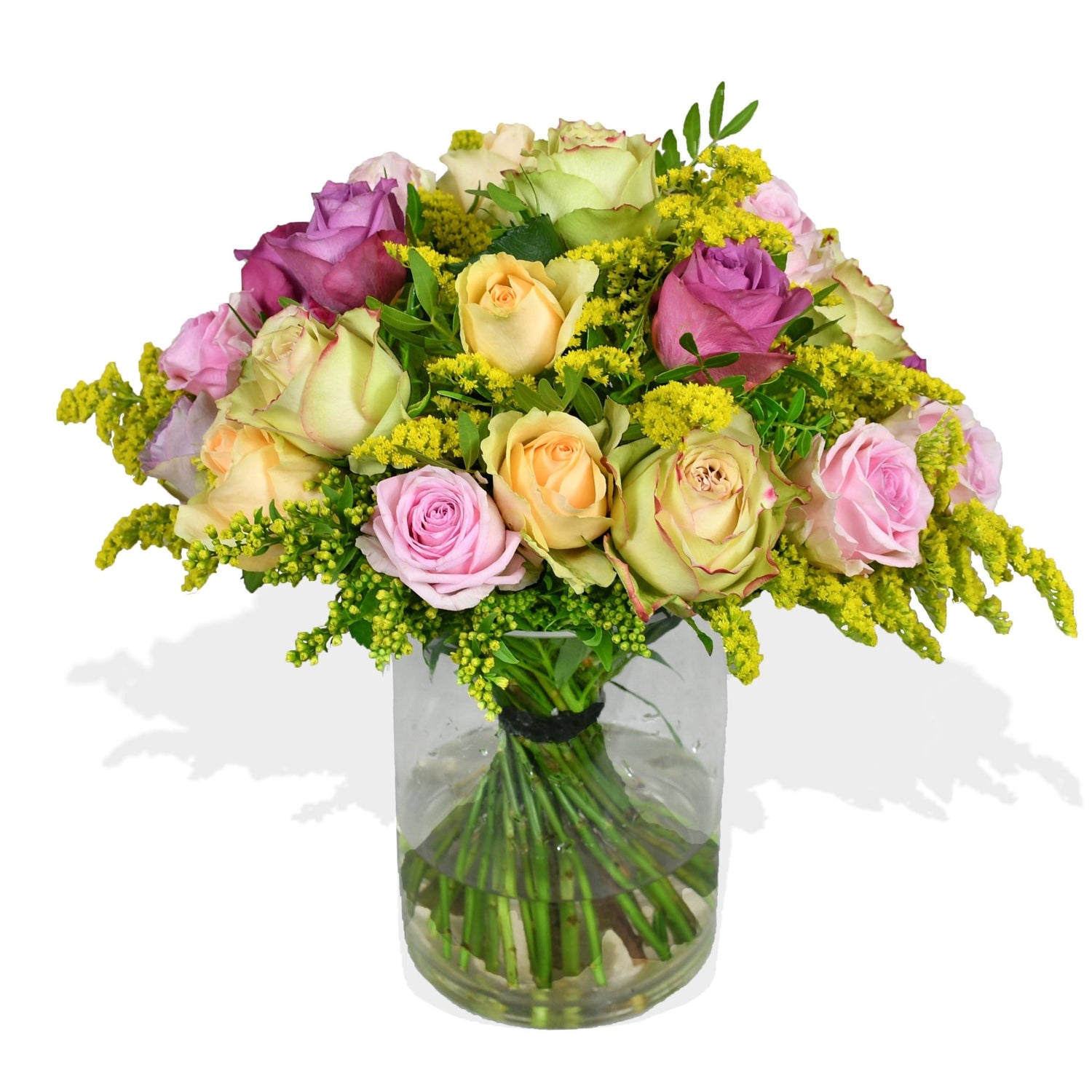 Rose &amp; Solidago - Flowers &amp; Plants Co